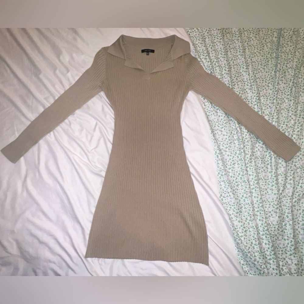 Love Tree Women's Long Sleeve Mini Sweater Dress ✨